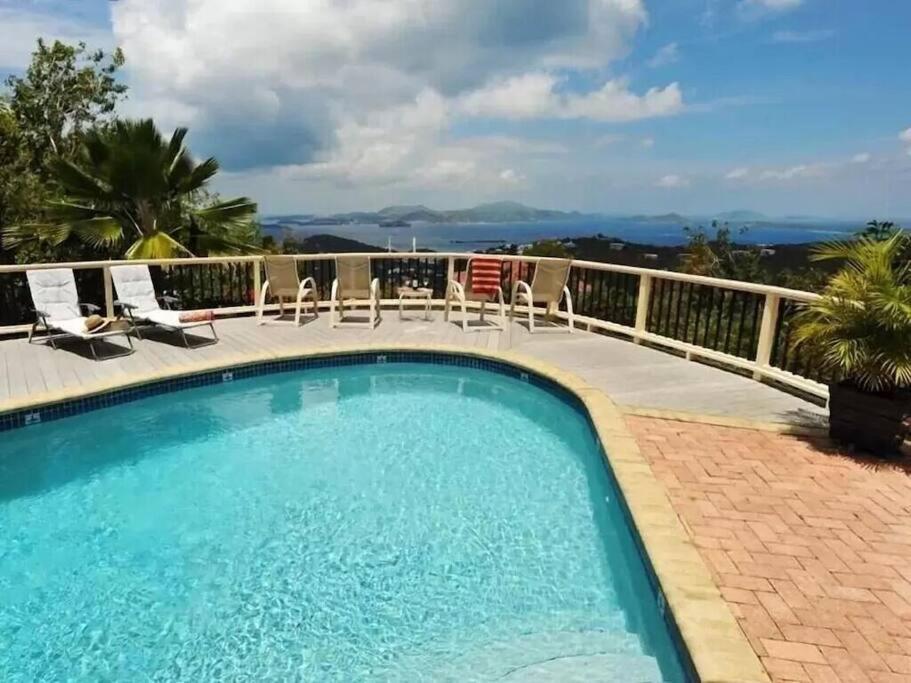 Cielo Vista Villa 3 Bdrm Sleeps 6 Heavenly View Cruz Bay Esterno foto